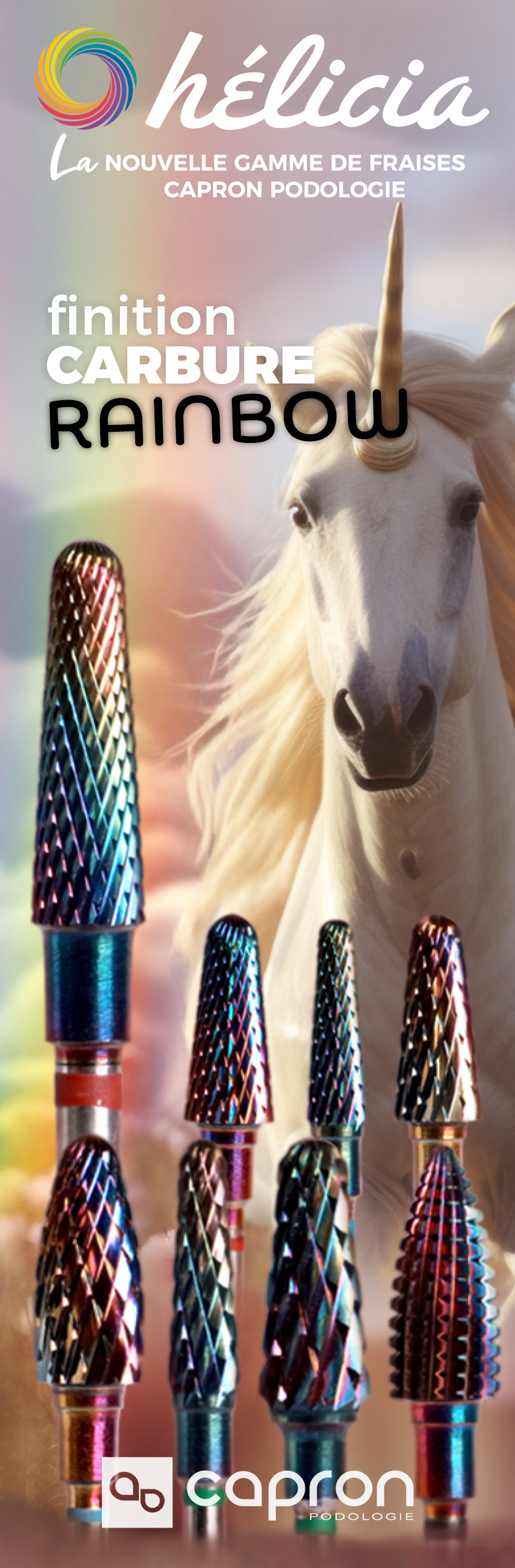FRAISES Hélicia finition CARBURE RAINBOW