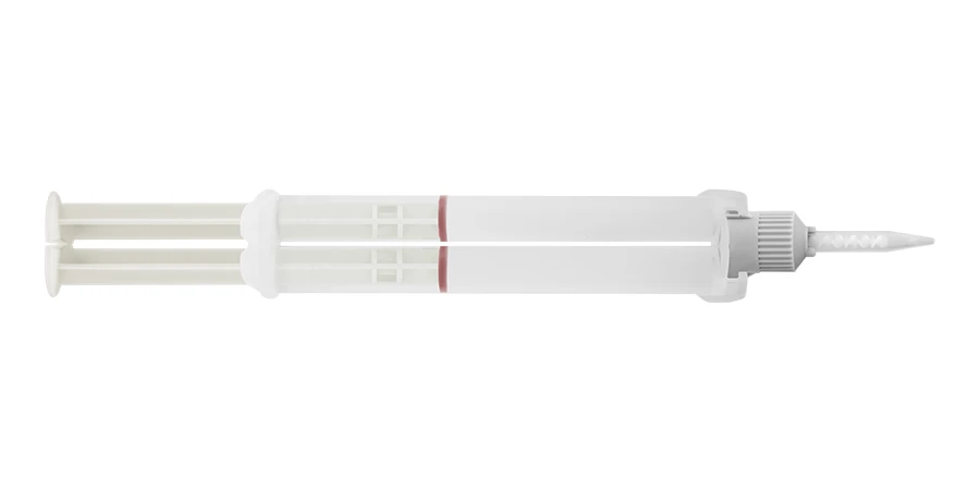 seringue vernis bi-composant