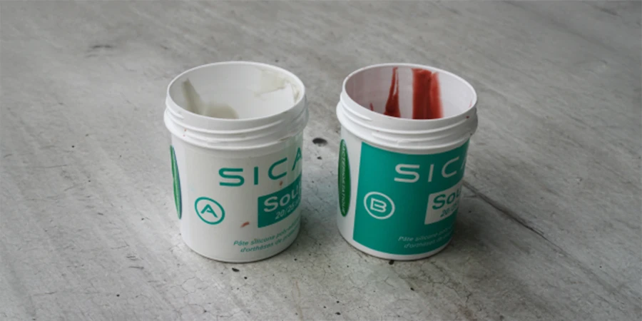 pots ouverts de sicasil souple