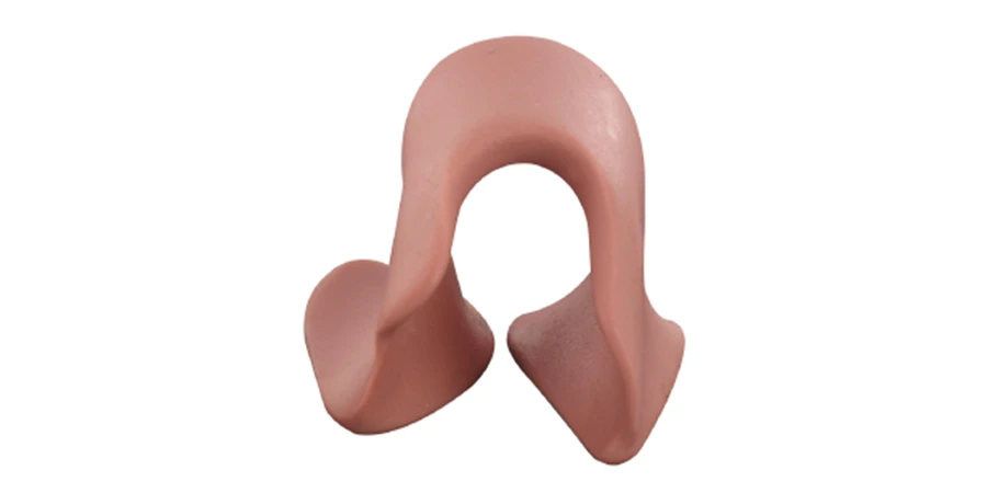 exemple d'une orthoplastie en sicasil souple