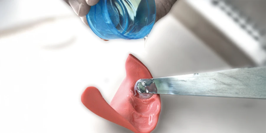 zoom sur l'utilisation de silicone liquide Polymère Fresco