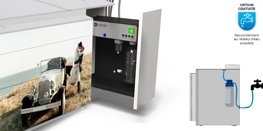 raccordement à l'eau de l'edition