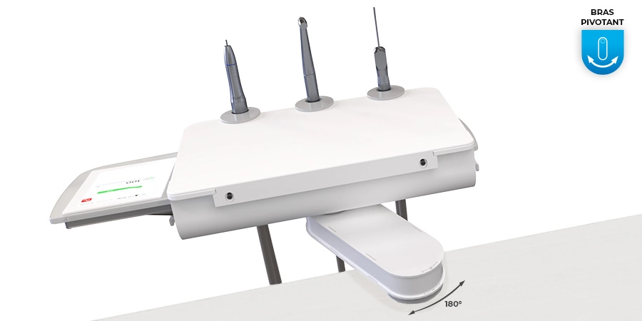 instruments sur l'unit latti