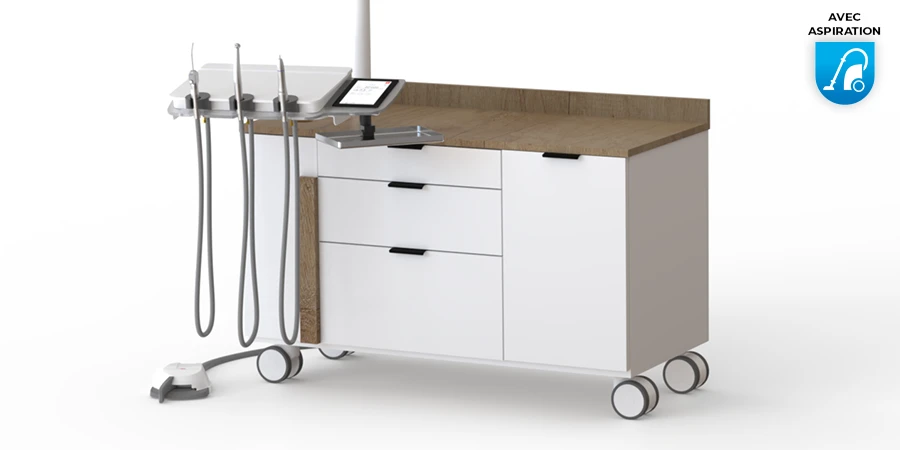 modulo avec le caisson aspiration