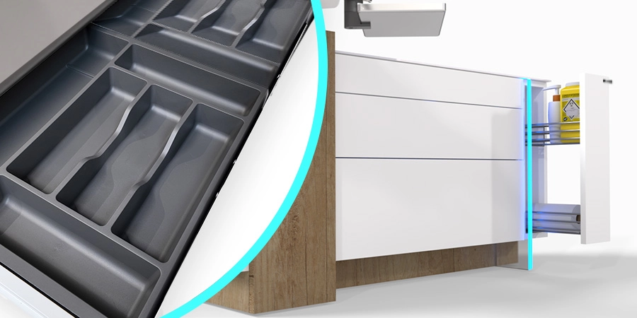 tiroirs de l'unit de soins pixel