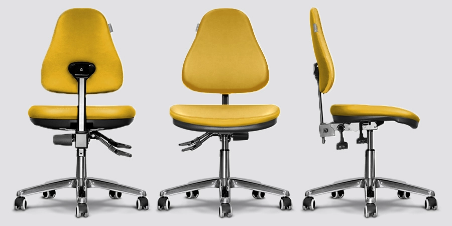 différentes vues du siège praticien st