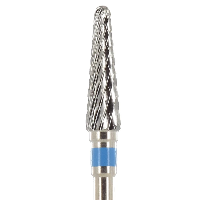 Fraise carbure bague bleue Ø40 pour la pédicurie