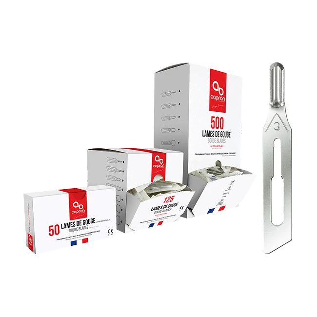 LAMES DE GOUGE CAPRON