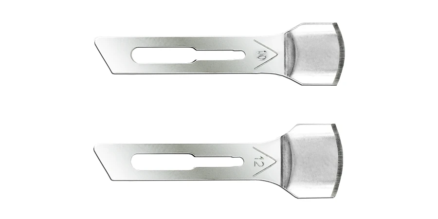 gros plan des lames 10 et 12