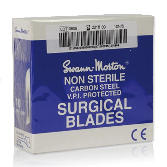 LAMES BISTOURI SWANN MORTON NON STERILES