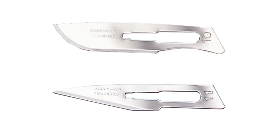 zoom sur les lames 10 et 11