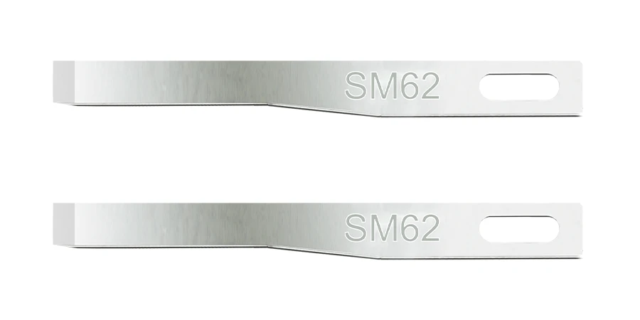 deux lames SM62 zoomées