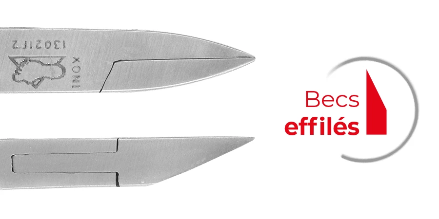 zoom sur la pince à ongles incarnés capron