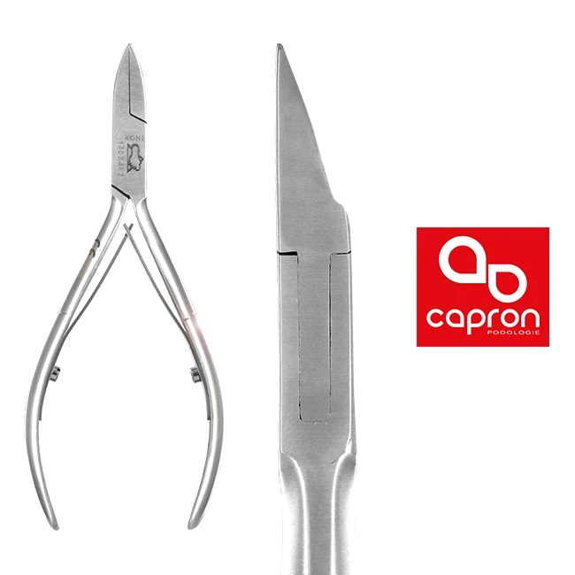 PINCE A ONGLES INCARNES-ACIER MAT FRANCAIS