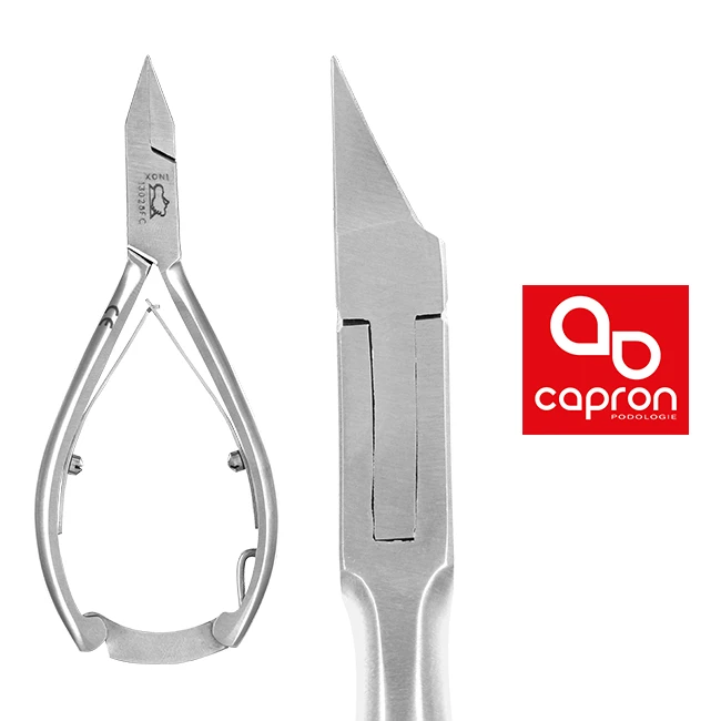 PINCE A ONGLE BEC PLAT-ACIER FRANCAIS MAT