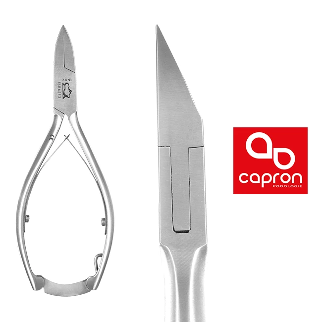 PINCE A ONGLES INCARNES - ACIER INOX FRANCAIS