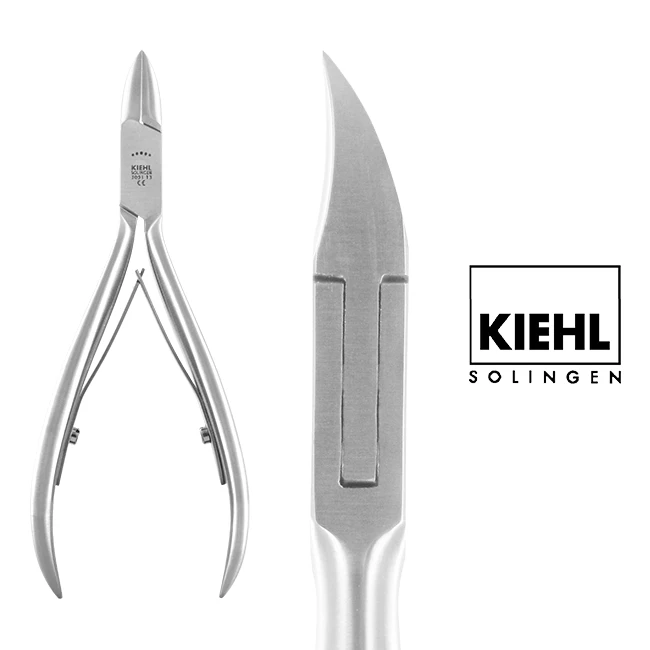 PINCE A ONGLES-KIEHL-BEC CONCAVE-2 RESSORTS