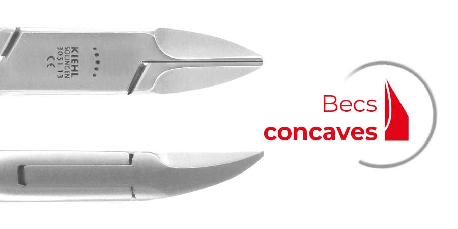 zoom sur pince à ongles incarnés diabétique