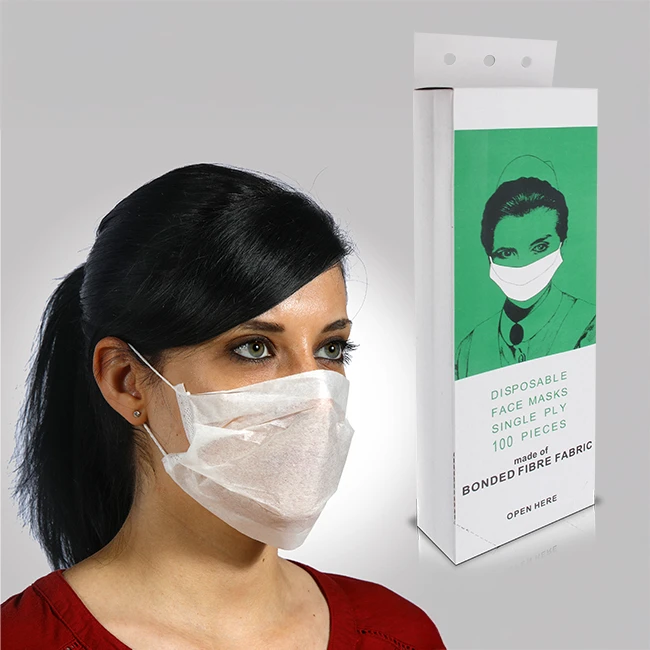 BOITE 50 MASQUES MEDICAUX 3 PLIS - EN 14683:201