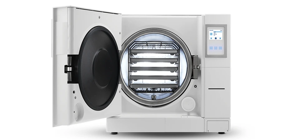 Autoclave Euronda E6 ouvert