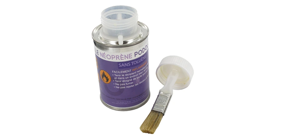 0.25L de Colle néoprène sans toluène avec son pinceau