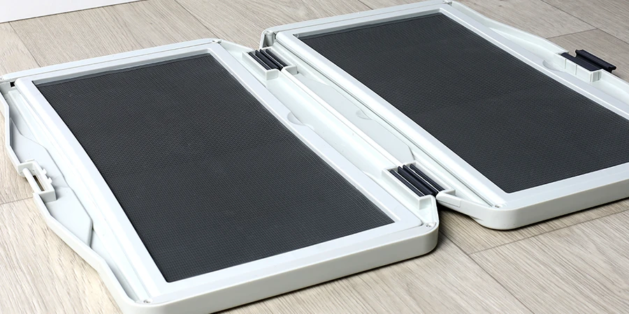 podograph pour 2 pieds ouvert par terre