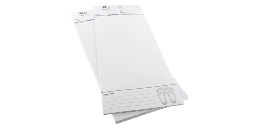 feuilles empreinteur