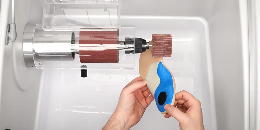 semelle façonnée dans cosy