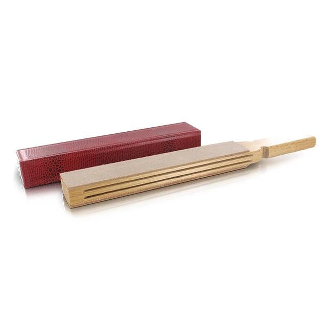 CUIR D'AFFUTAGE 18 CM + PÂTE
