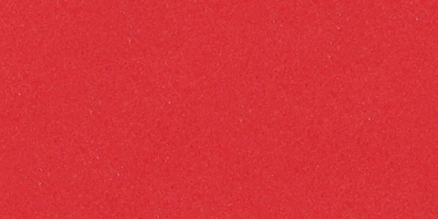 Zoom sur le coloris rouge du matériau Novacolor