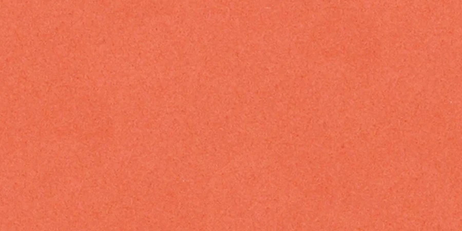 Zoom sur le coloris orange du matériau Novacolor