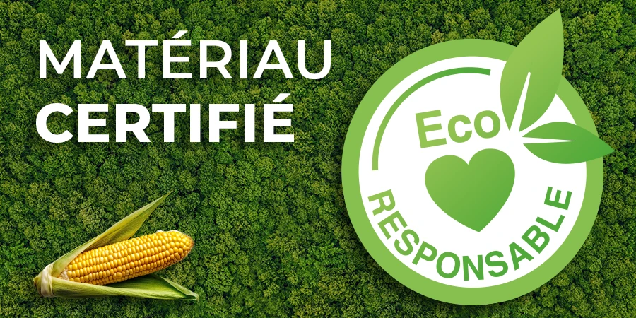 matériau Terra Cotta certifié éco-responsable, image de maïs