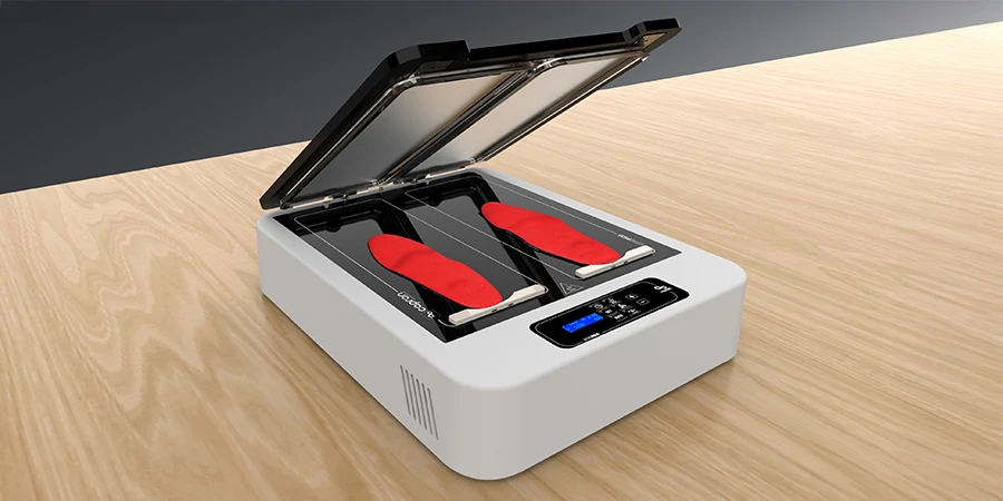 image 3D de la vitropress avec son couvercle ouvert