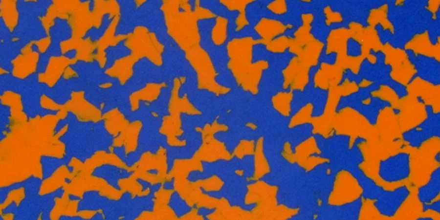 matériaux Lunasoft SL Trendline bleu et orange