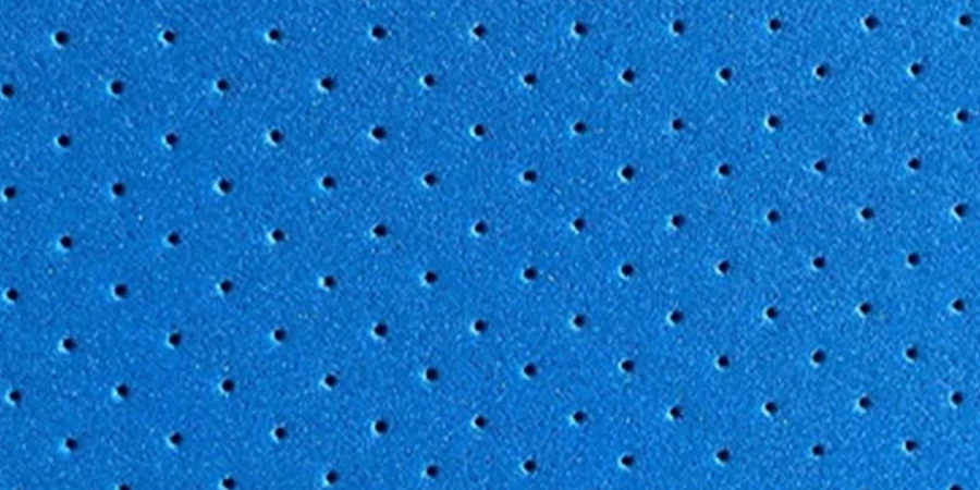 zoom sur le matériau Novalast Color bleu