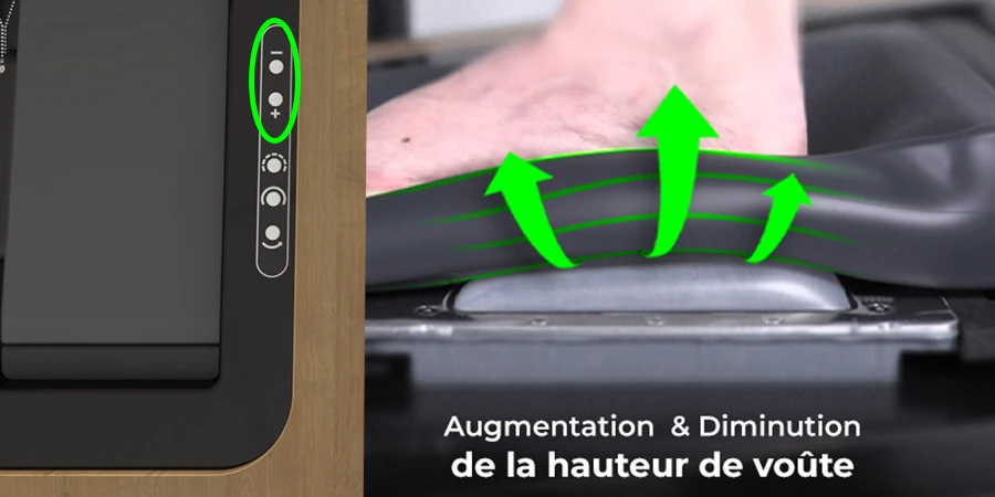 Voute avec fleches de direction