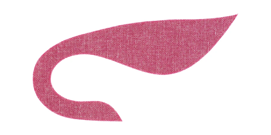 Renfort arciforme de décharge rose