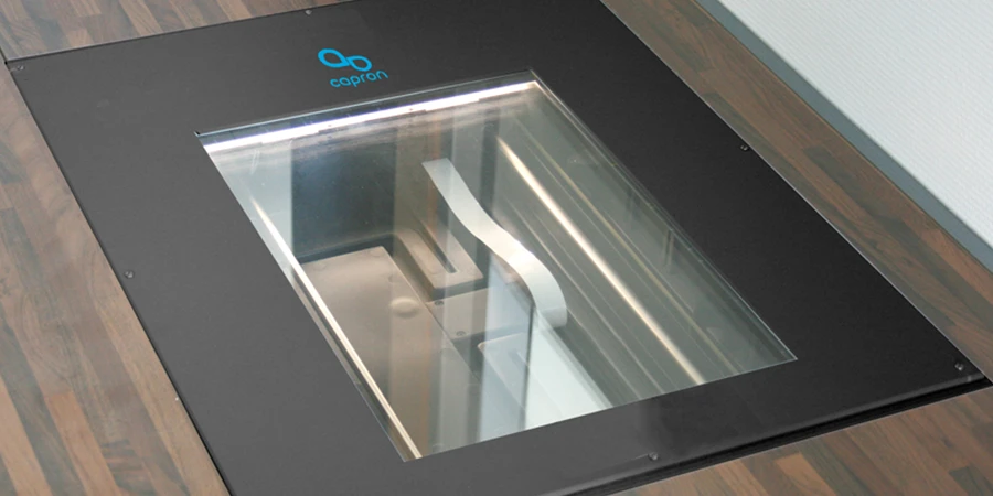 scanner visioplus intégré au sol