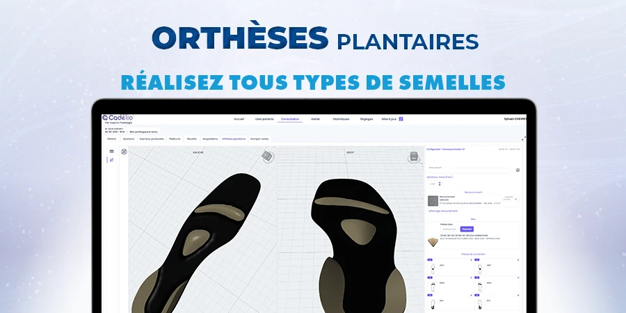 tutoriel cadélio sur la fabrication de semelles