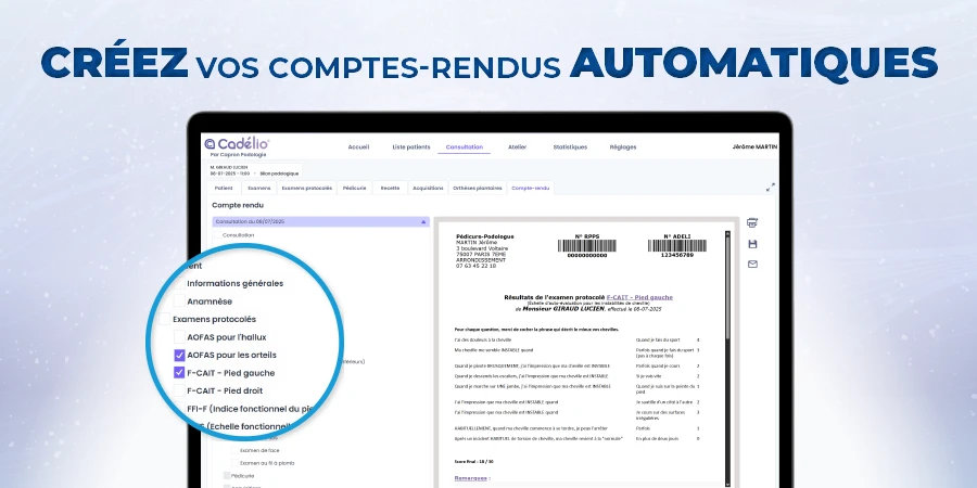 tutoriel cadélio sur les comptes-rendus de consultation