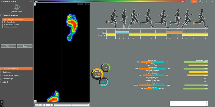 capture d'écran du logiciel du runtime