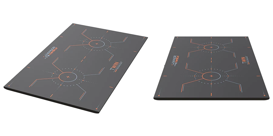 freemed twin vue de côté et de dessus