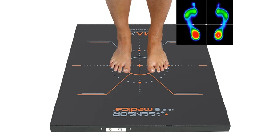 pieds de face sur la freemed maxi