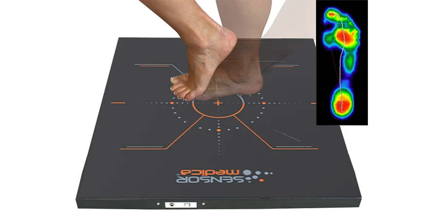 pieds de profil sur la freemed maxi