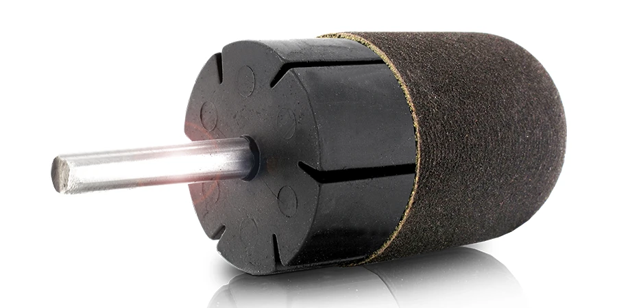 zoom sur un capuchon sur une ponceuse