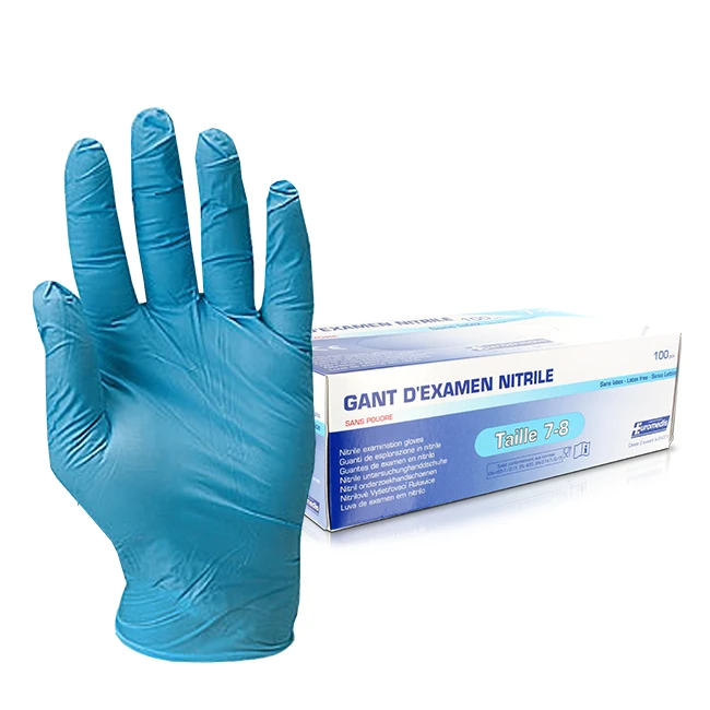 GANTS NITRILE NON POUDRES