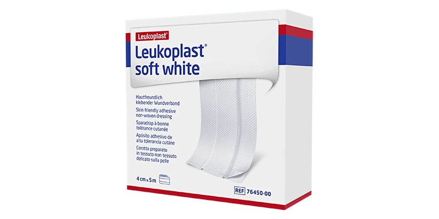 Leukoplast Soft White pansement en dimension 4x5cm