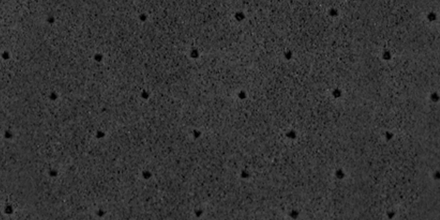 matériau MARILON noir microperforé