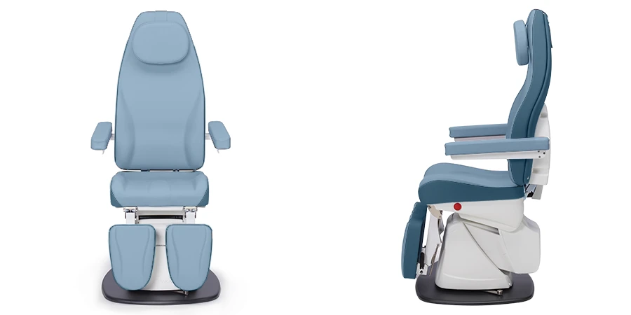 2 fauteuils Alaska, un de face et l'autre de profil