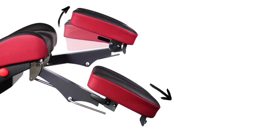 Jambières inclinables et basculantes